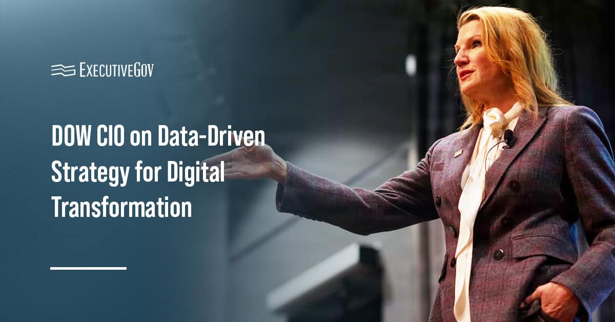 Kirsten Davies. Pentagon CIO Davies on data-driven modernization strategy for digital transformation.
