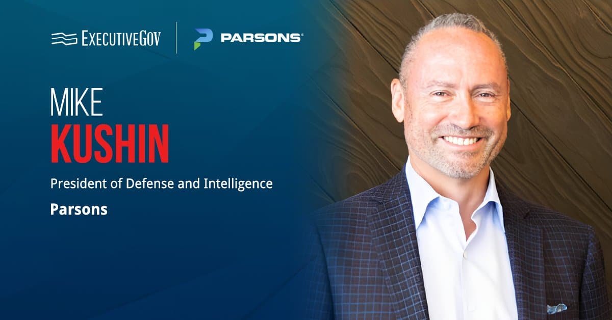 Parsons exec Mike Kushin. Parsons subsidiary Sealing Technologies is set to deliver first Joint Cyber Hunt Kits to CYBERCOM.