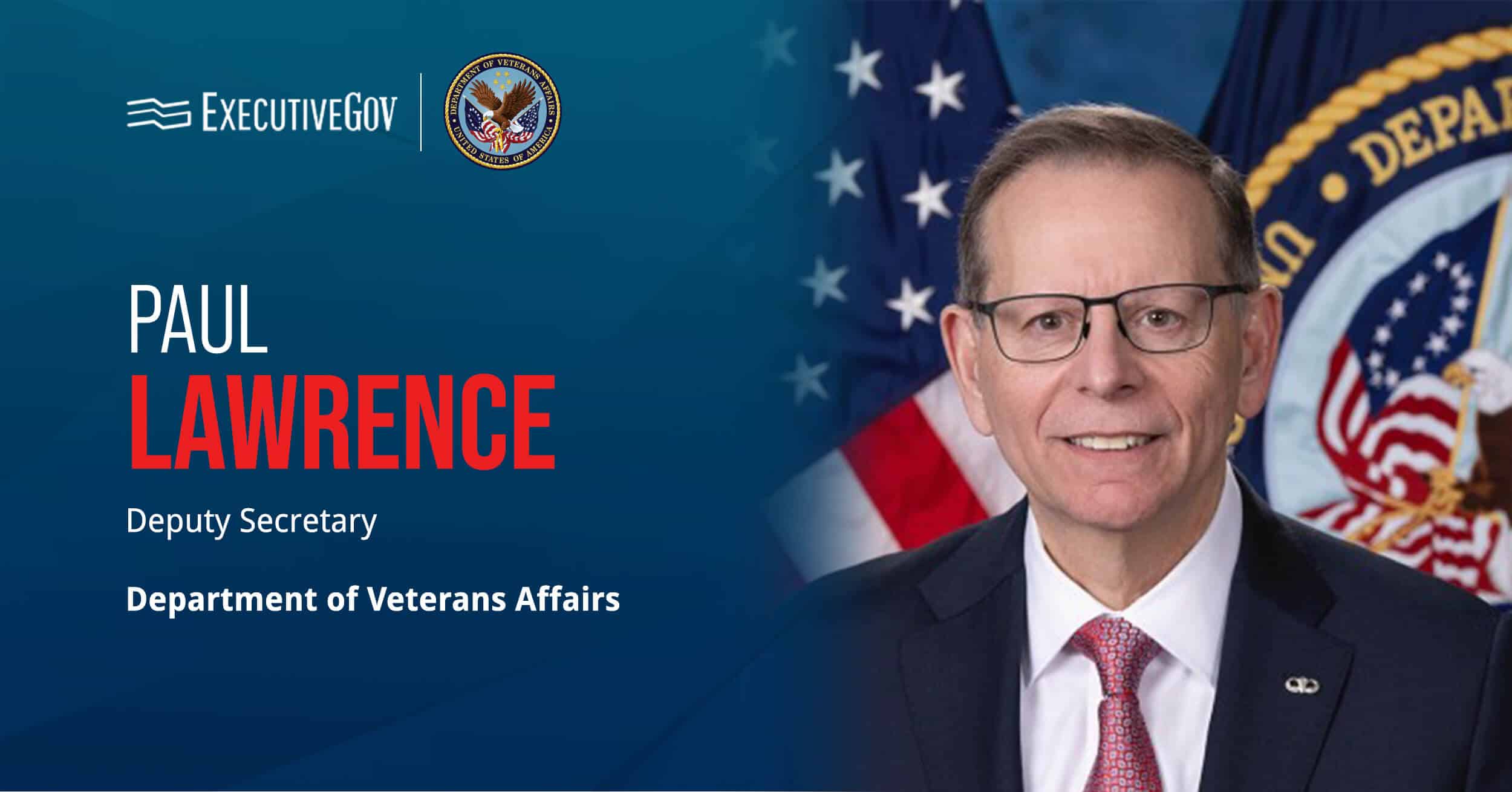 VA Deputy Secretary Paul Lawrence. The Department of Veterans Affairs has deployed the Federal EHR system across Michigan.