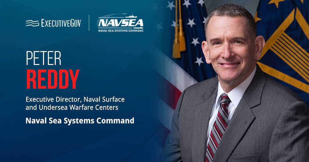 Peter Reddy. The former ASN (RDA) was appointed as executive director of NAVSEA Naval Surface and Undersea Warfare Centers.