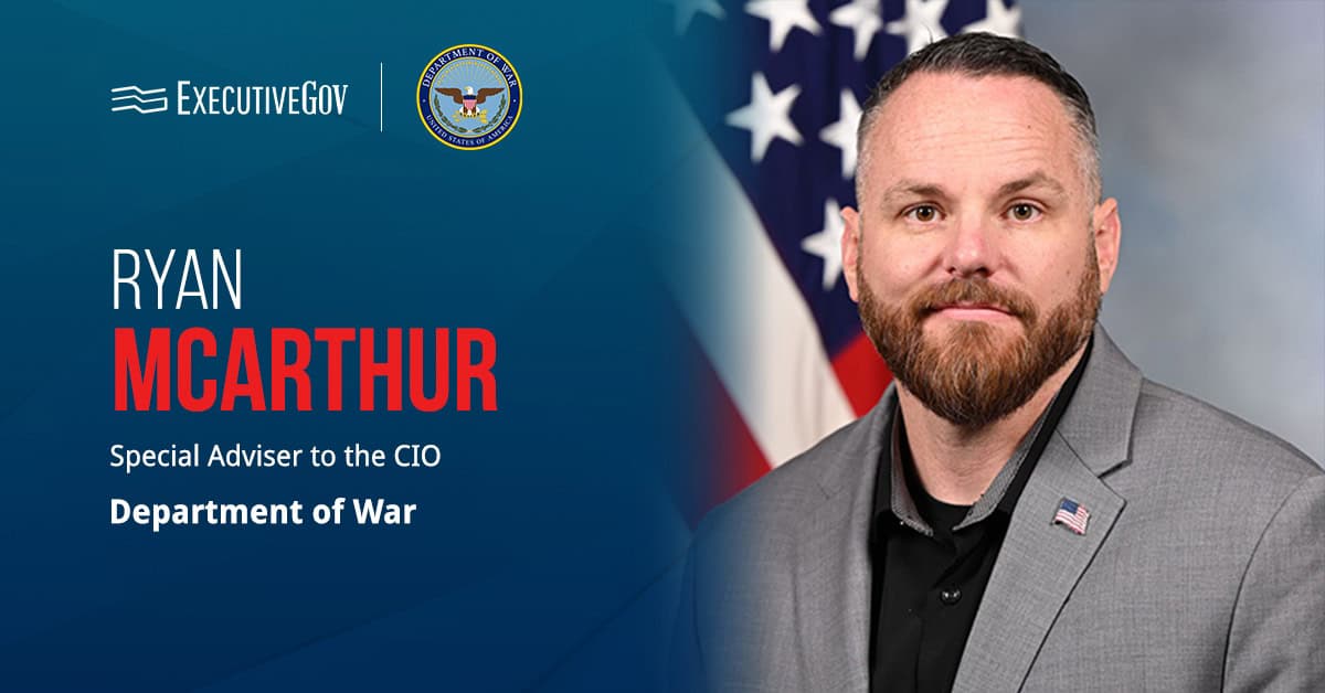 Ryan McArthur. Zscaler’s former CTO for public sector has been named special adviser to the CIO.