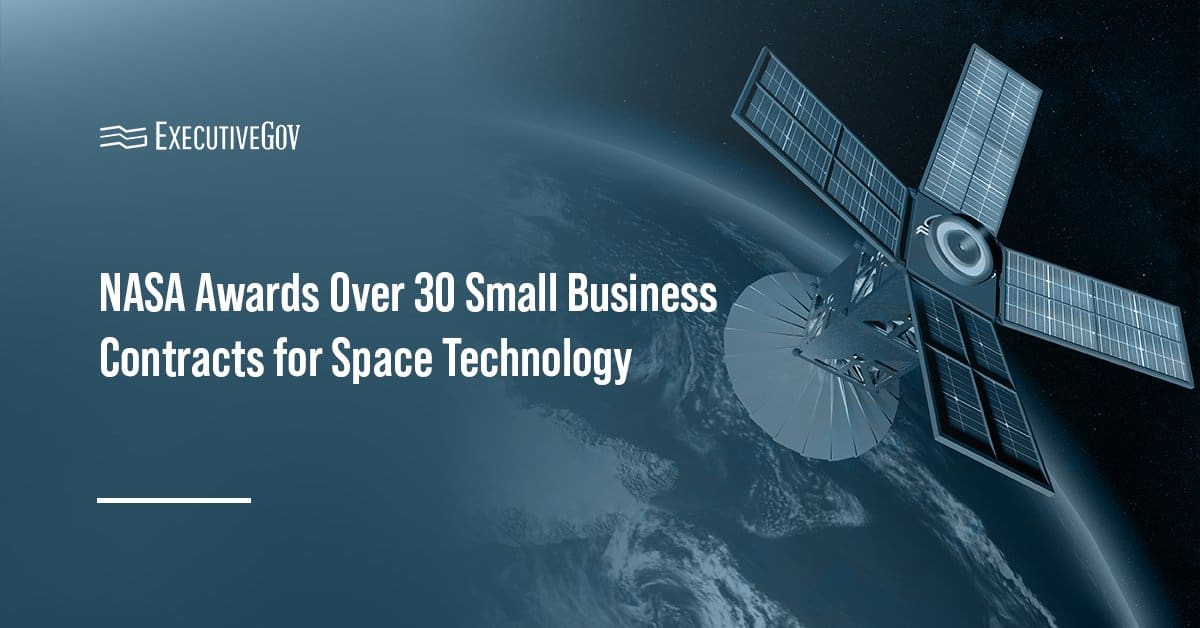 Space technologies. NASA has selected more than 30 small businesses for contracts to advance early-stage space technologies.
