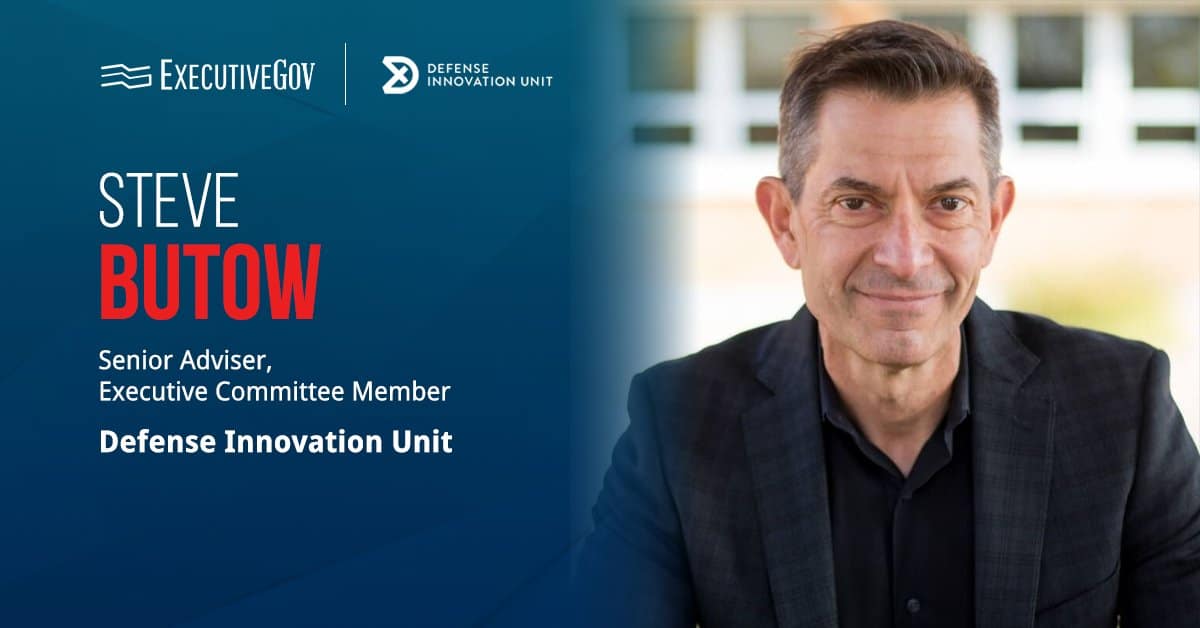 Steve Butow, senior adviser to the DIU director. Butow will oversee DIU's strategic direction as senior adviser to Owen West