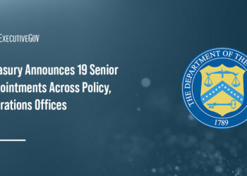 Treasury Announces 19 Senior Appointments Across Policy