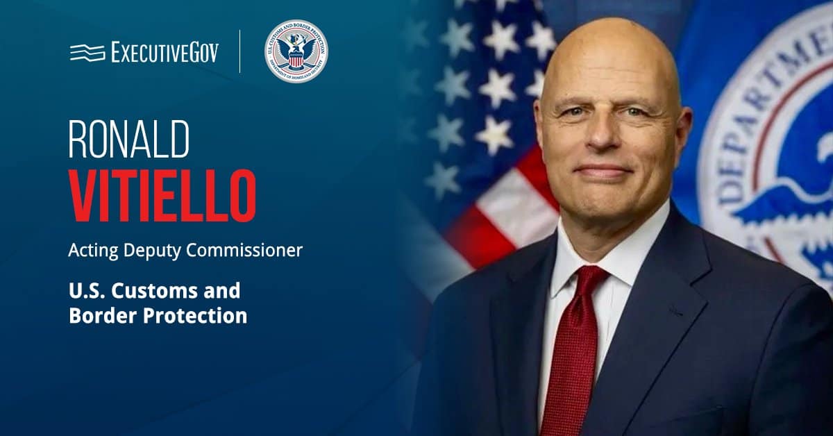 CBP's Ronald Vitiello. Ronald Vitiello has been named acting deputy commissioner of the U.S. Customs and Border Protection.