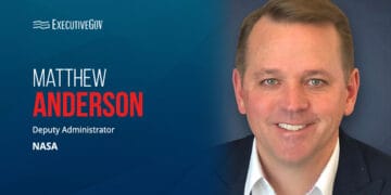 Matthew Anderson. The Senate has confirmed the CACI executive as NASA deputy administrator.