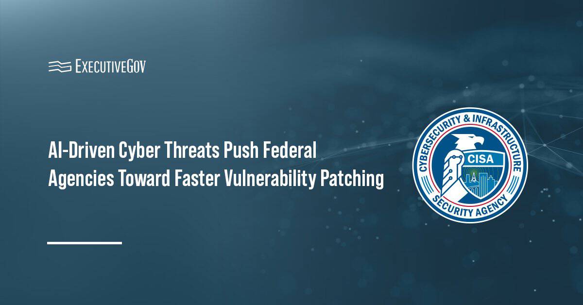 CISA logo. CISA and other federal agencies are considering a shorter vulnerability remediation window.