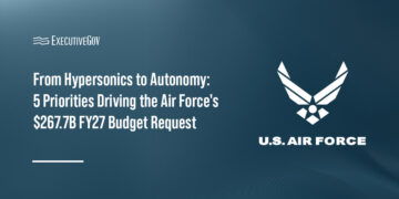 From Hypersonics to Autonomy: 5 Priorities Driving the Air Force's $267.7B FY27 Budget Request Executive Gov From Hypersonics to Autonomy: 5 Priorities Driving the Air Force's $267.7B FY27 Budget Request