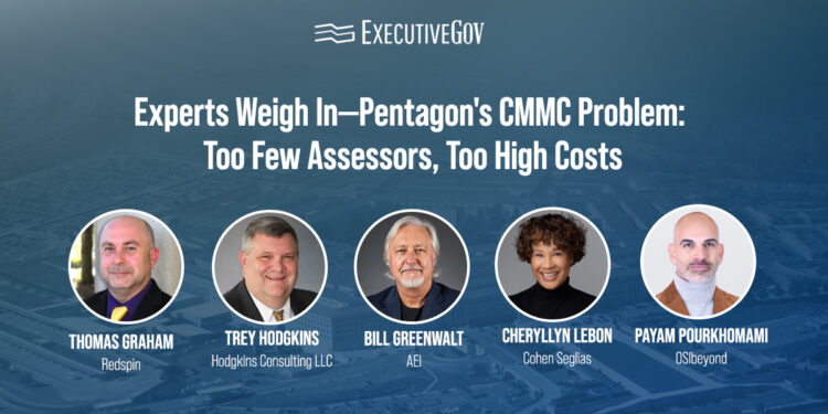 Pentagon Needs More CMMC Third-Party Assessors to Increase Compliance Rates