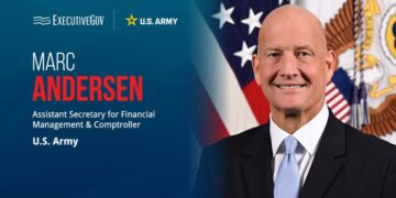 Marc Andersen. The Army comptroller has announced plans to modernize the U.S. Army's financial system.