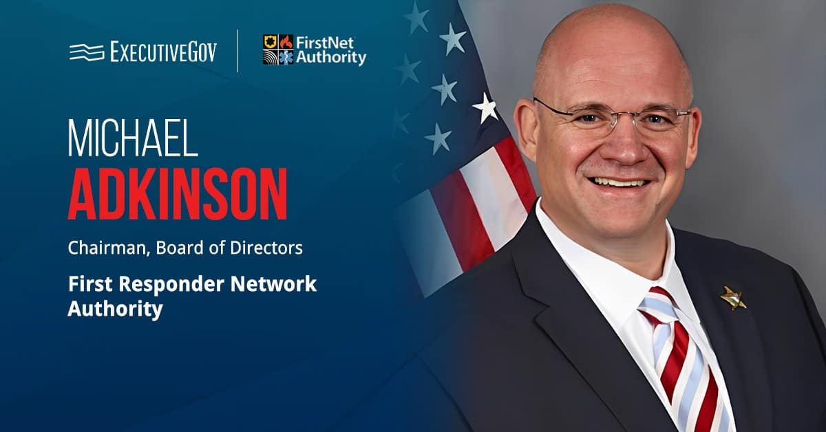 Sheriff Michael Adkinson to Chair FirstNet Authority Board Executive Gov Michael Adkinson. Sheriff Michael Adkinson has been named chairman of the First Responder Network Authority Board.