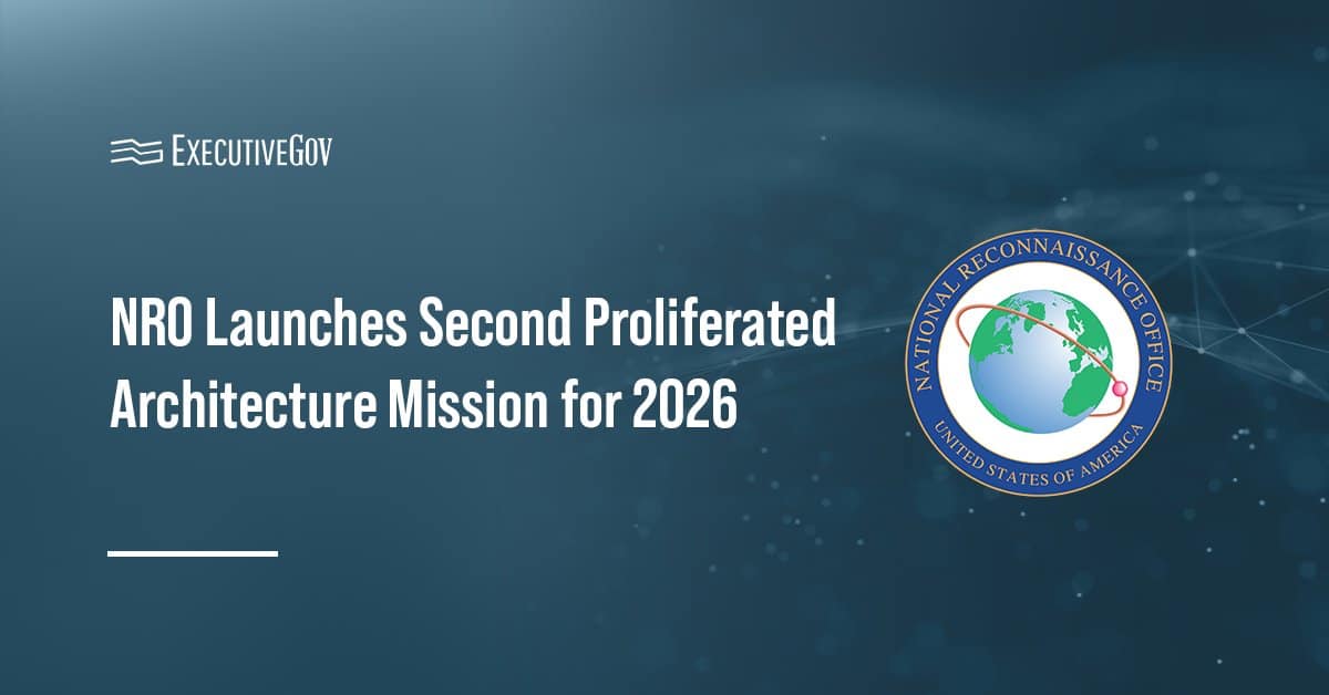 National Reconnaissance Office logo. The agency launched the NROL-172 mission aboard a SpaceX Falcon 9 rocket on May 11.