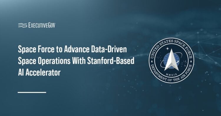 Space Force to Advance Data-Driven Space Operations With Stanford-Based AI Accelerator Executive Gov Space Force logo. The U.S. Space Force has launched the AI Accelerator program at Stanford University.