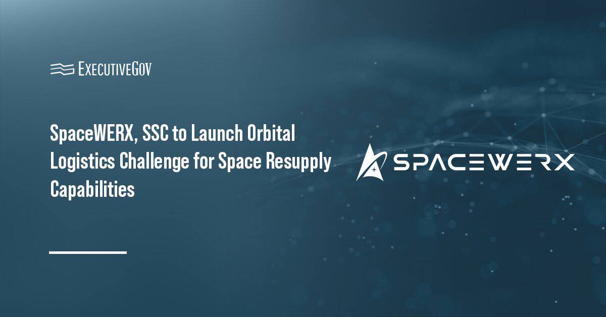 SpaceWERX, SSC to Launch Orbital Logistics Challenge for Space Resupply Capabilities Executive Gov SpaceWERX logo. SpaceWERX and the Space Systems Command have partnered to launch the In-Domain Orbital Logistics Challenge.