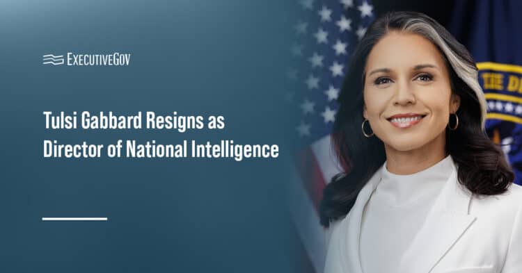 Tulsi Gabbard. Tulsi Gabbard Resigns as Director of National Intelligence.