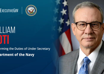William Toti Selected to Perform Duties of Navy Under Secretary