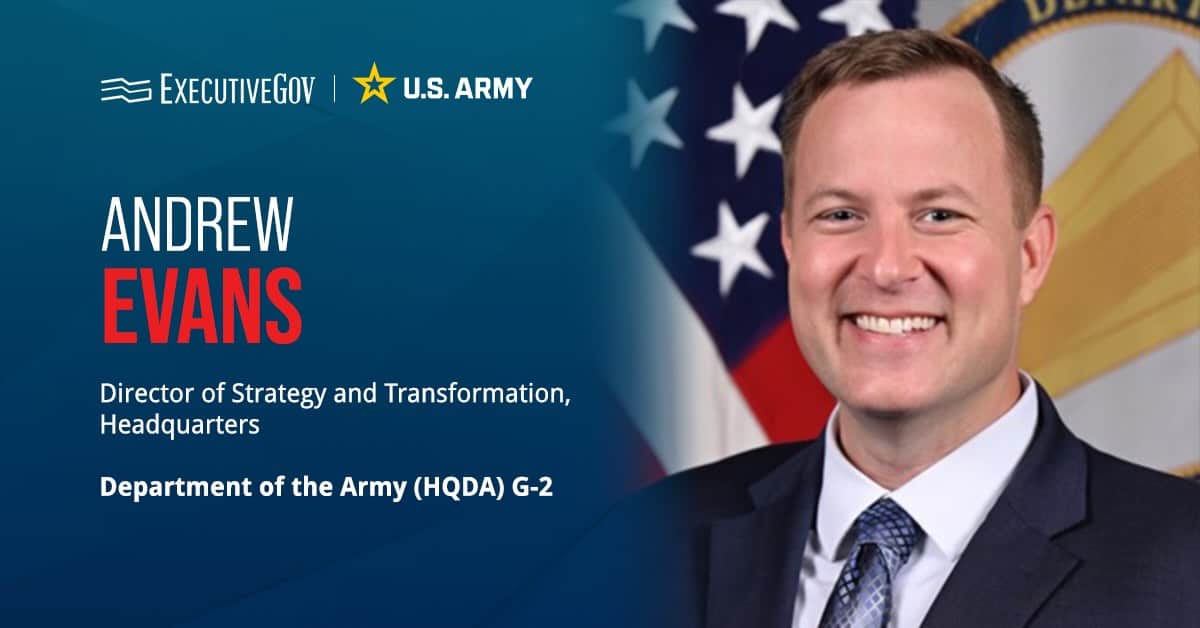 Andrew Evans. As DOW drives modernization, Army leaders emphasize the benefits and challenges of commercial tech adoption.