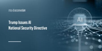 Artificial intelligence. President Trump has issued a memo to drive AI adoption across the national security enterprise.