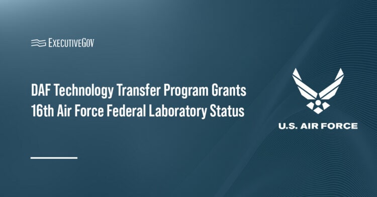 U.S. Air Force logo. A Department of the Air Force program elevated the laboratory status of Air Forces Cyber.
