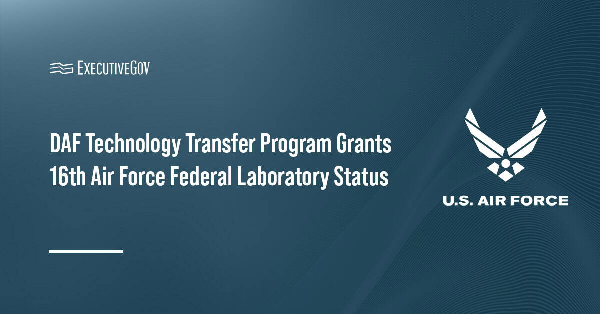 U.S. Air Force logo. A Department of the Air Force program elevated the laboratory status of Air Forces Cyber.