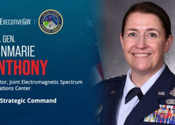 AnnMarie Anthony. The JEC director at USSTRATCOM commented on the ETHEREAL FORGE initiative to advance EW capabilities.