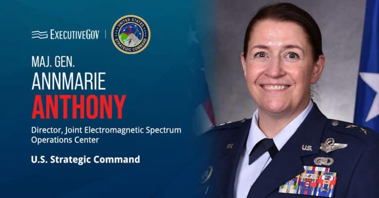 AnnMarie Anthony. The JEC director at USSTRATCOM commented on the ETHEREAL FORGE initiative to advance EW capabilities.