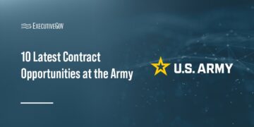 From Agentic AI to Next-Gen Air Defense: A Guide to the Latest Army Contract Opportunities Executive Gov Army seal. The Army is seeking commercial technologies across AI, autonomy, cloud infrastructure, training and air defense