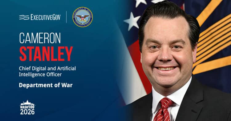 Cameron Stanley. The DOW chief digital and AI officer commented on the launch of Agent Network.