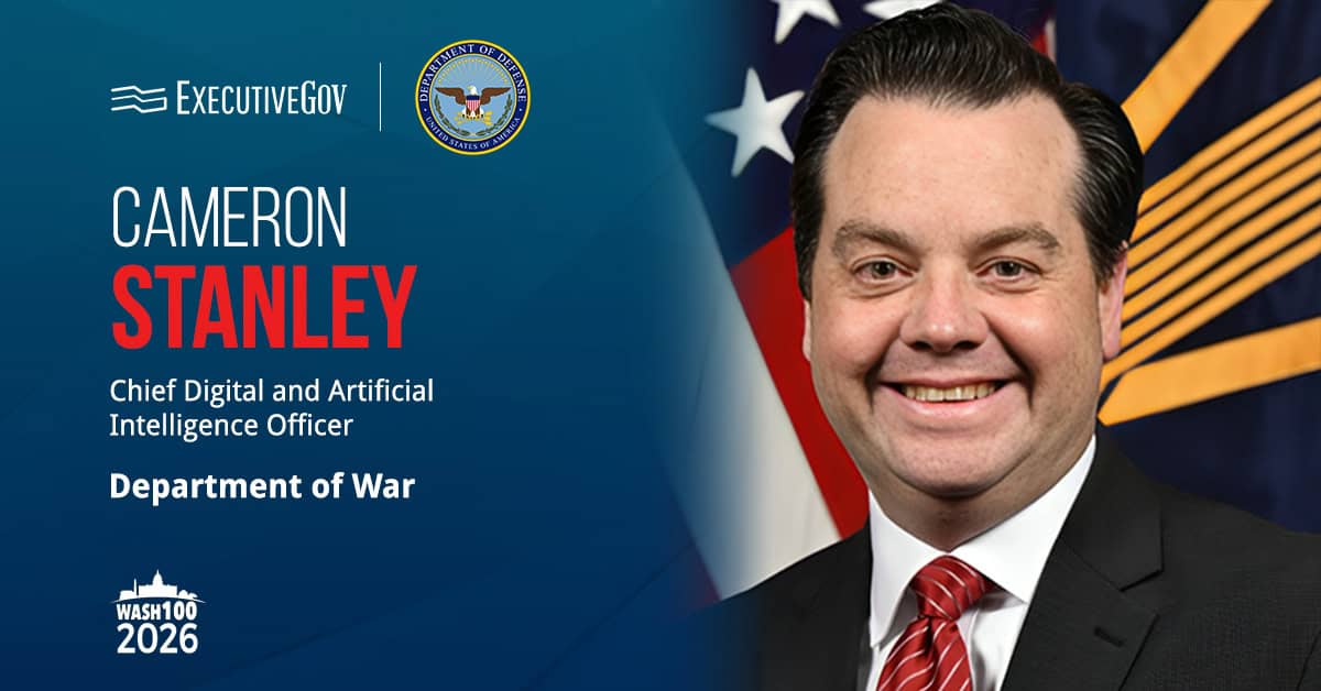 Cameron Stanley. The DOW chief digital and AI officer commented on the launch of Agent Network.
