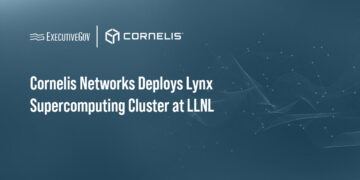 Cornelis Networks logo. Cornelis has deployed the Lynx supercomputing cluster at Lawrence Livermore National Laboratory.