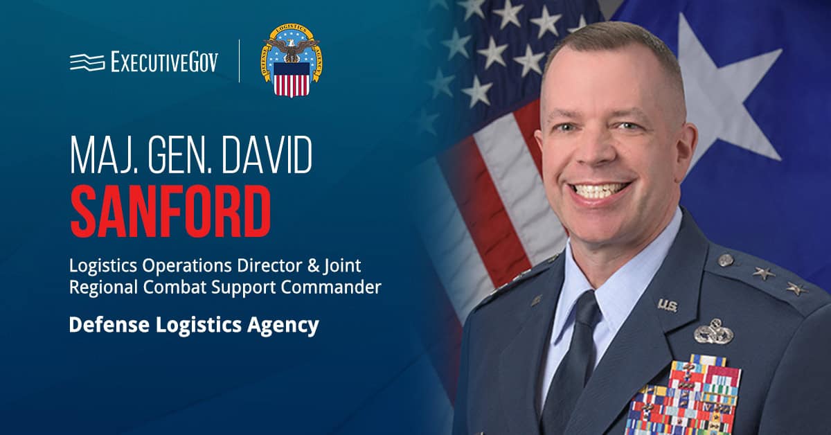 Maj. Gen. David Sanford Nominated as Defense Logistics Agency Director Executive Gov Maj. Gen. David Sanford. The DLA logistics operations chief has been nominated to lead the Defense Logistics Agency.