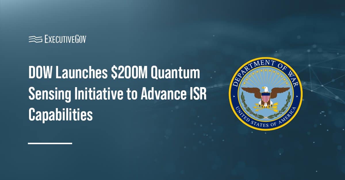 DIU has launched Farseer, a quantum sensing and timing initiative.