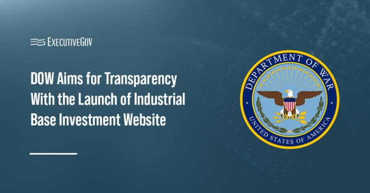 Department of War seal. The Pentagon unveiled a new website displaying the agency's investments since 2015.