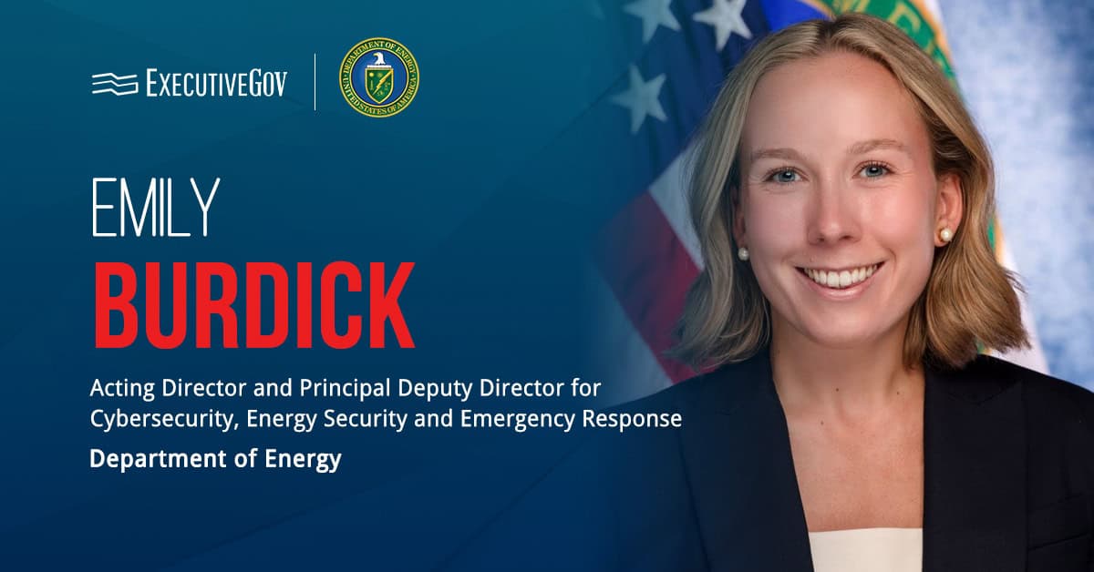 Emily Burdick Named Acting Director of DOE's CESER Office Executive Gov Emily Burdick. Burdick will lead DOE CESER following Alex Fitzsimmons' transition to associate deputy secretary of energy.