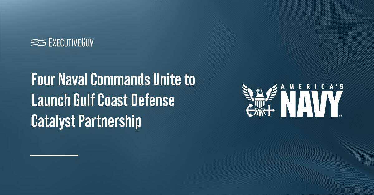 U.S. Navy seal. Four naval commands have established the Gulf Coast Defense Catalyst to boost defense tech development.