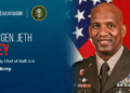 Jeth Rey. Army G-6 Lt. Gen. Jeth Rey said data management and rapid tech adoption are critical to improving decision-making.