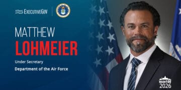 Matthew Lohmeier. The under secretary of the Air Force and 2026 Wash100 Award winner recently visited Alaska.