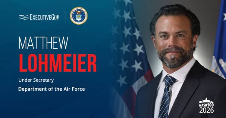 Matthew Lohmeier. The under secretary of the Air Force and 2026 Wash100 Award winner recently visited Alaska.