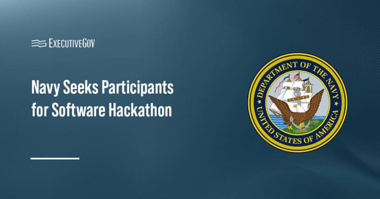Navy Seeks Participants for Software Hackathon Executive Gov Department of the Navy seal. DON has called on technical professionals to participate in a software hackathon in San Diego.
