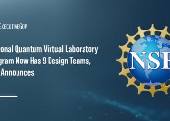National Science Foundation logo. The federal agency added five more projects to for the quantum virtual laboratory program.