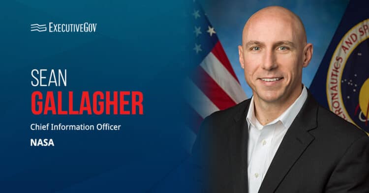 Sean Gallagher. The NASA IT executive has been named the space agency’s CIO.