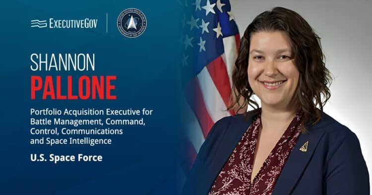 Space Force Promotes Shannon Pallone to Senior Executive Service Role Executive Gov Shannon Pallone. The PAO BMC3I has been promoted to the Defense Intelligence Senior Executive Service.