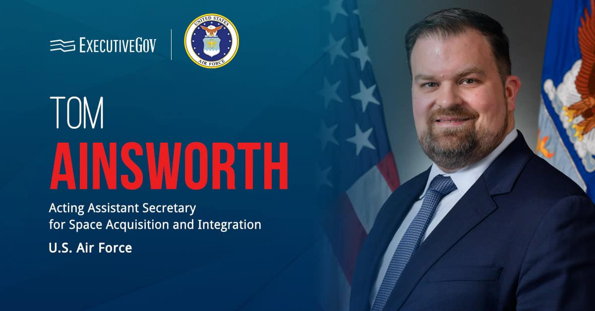 Tom Ainsworth. The acting USAF secretary for space acquisition and integration will keynote the 2026 Air and Space Summit.