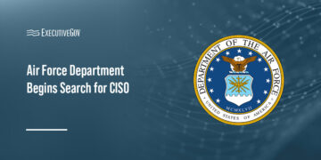 Air Force Department Begins Search for CISO Executive Gov Department of the Air Force seal. The Air Force has kicked off its search for a CISO to lead cyber defense efforts.