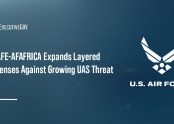 Air Force logo. USAFE-AFAFRICA is enhancing counter-UAS defense with new equipment and expanded airmen training.