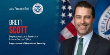 DHS Names Brett Scott Private Sector Office Deputy Assistant Secretary Executive Gov Brett Scott. The DHS executive has joined the department's Private Sector Office as deputy assistant secretary.