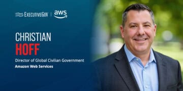Christian Hoff. The AWS executive commented on the partnership with Brookhaven National Laboratory to advance GridSearch.