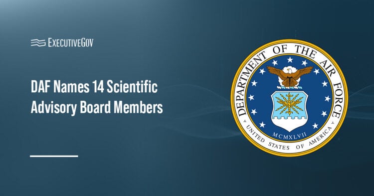 DAF logo. DAF appointed 14 members to its Scientific Advisory Board to advise senior leaders on science and technology.