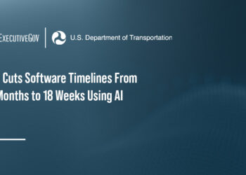 DOT logo. DOT has reportedly used AI to compress software development from 18 months to 18 weeks.