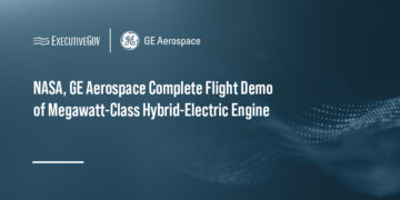 NASA, GE Aerospace Complete Flight Demo of Megawatt-Class Hybrid-Electric Engine Executive Gov GE Aerospace. The company, along with NASA, completed a test flying a Saab 340B aircraft with a hybrid-electric engine.